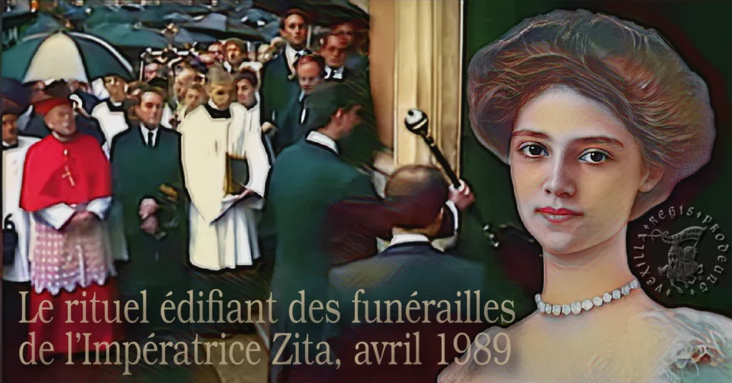 Le rituel édifiant des funérailles de l'Impératrice Zita révèle l'essence des monarchies et l'égalité chrétienne.