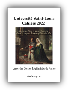 Cahiers politiques de l'UCLF 2022