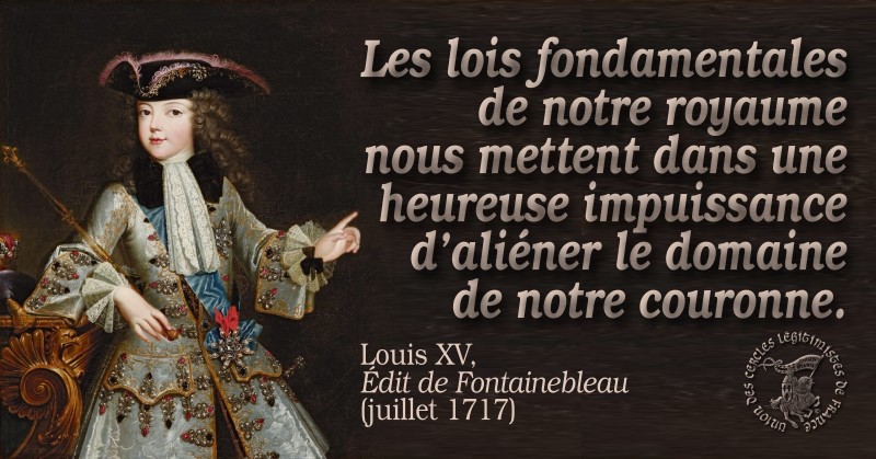 Commentaire de l’édit de Fontainebleau de 1717 Travaux dirigés de Franck Bouscau, Professeur des Facultés de Droit