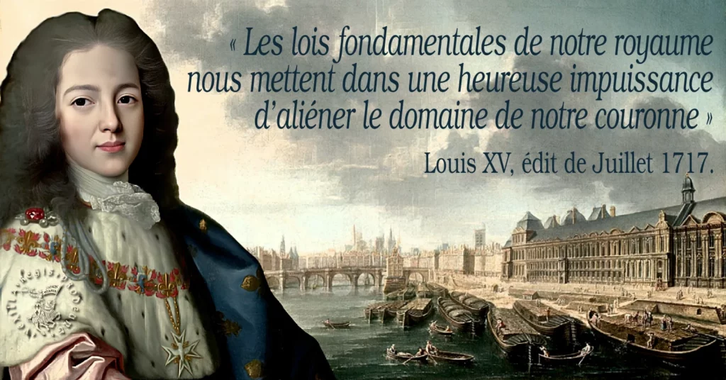 Commentaire de l’édit de Juillet 1717 par le Professeur Franck Bouscau