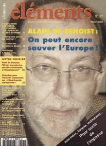 Magazine païen antichrétien Elément  N°127