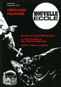 Magazine païen antichrétien Nouvelle école N°62