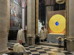 Louis XX sur Notre-Dame de Paris, la joie de la réconciliation