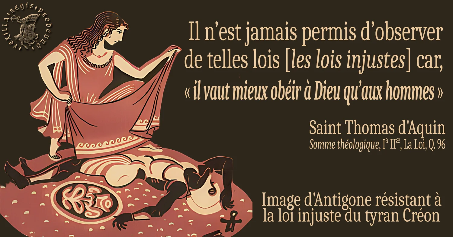 Le pouvoir de la loi humaine, par saint Thomas d’Aquin
