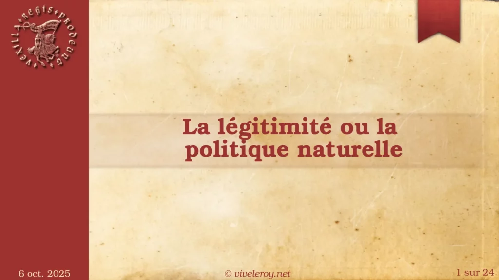 Diaporama sur la légitimité politique
